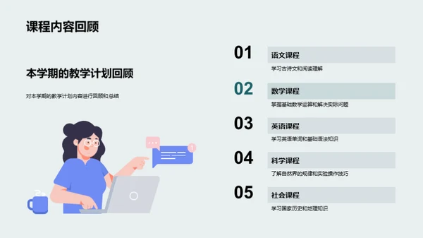 学期教学成果盘点