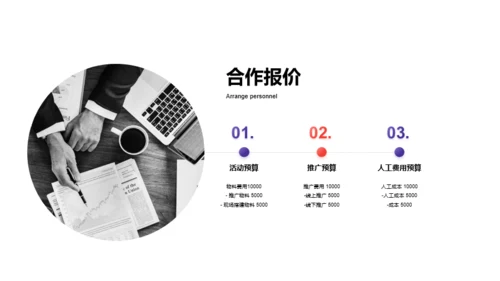 多色创意市场营销PPT案例