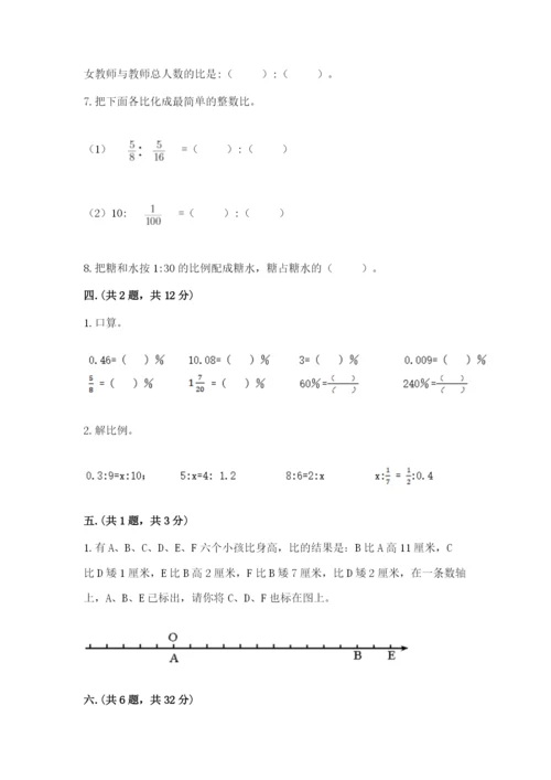 贵州省【小升初】2023年小升初数学试卷附参考答案（夺分金卷）.docx