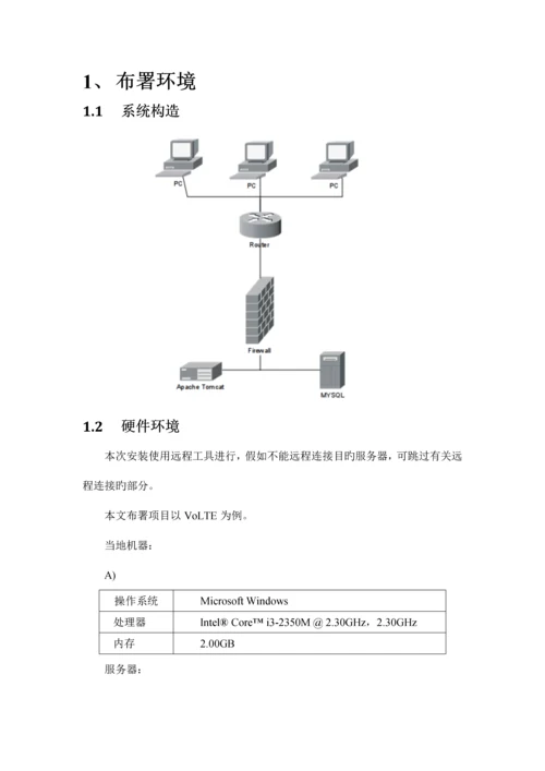 JDKMySQLTomcat服务器部署流程WinLinux.docx