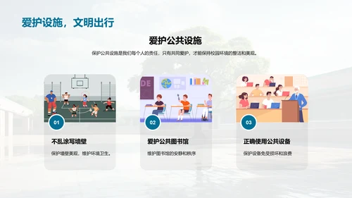 环保行动 构筑美丽校园