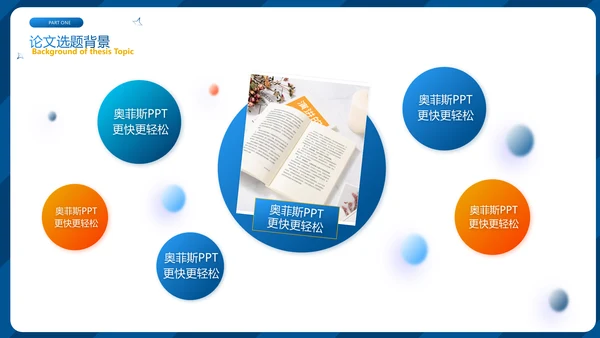 蓝色商务风毕业答辩PPT套装