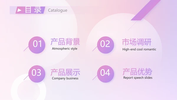 水彩风公司产品介绍宣传通用PPT动态