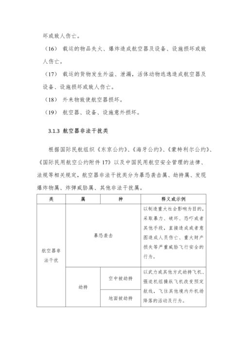 国航突发事件与应急响应分级方案.docx