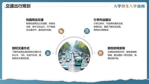 大学新生入学指南入学须知大一新生开学准备PPT