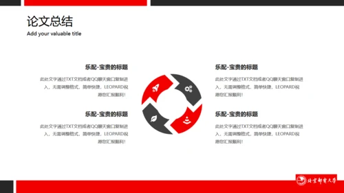 高校北京邮电大学毕业答辩通用PPT