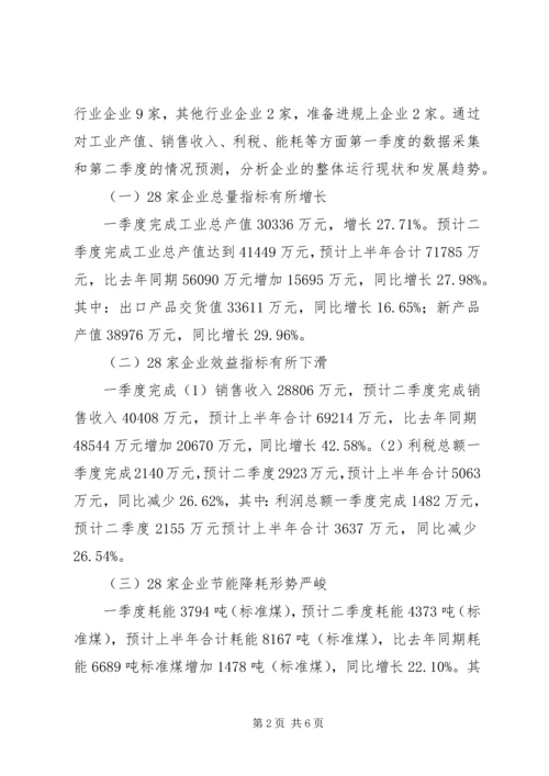 乡镇工业经济情况调研报告.docx