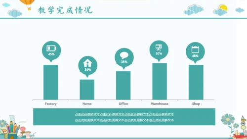 卡通儿童画小学新学期家长会通用PPT模板