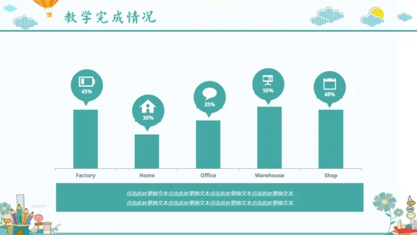 卡通儿童画小学新学期家长会通用PPT模板