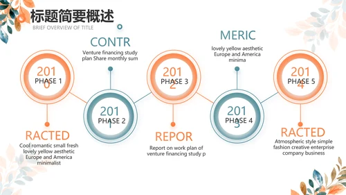 简约大气公司产品介绍宣传通用PPT动态模板