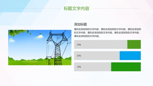 节约用电安全用电述职报告PPT模板