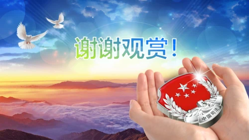 中国司法纪检监察司法局法律大气PPT模板