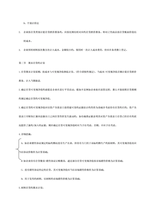 2023年注册会计师CPA知识点复习重点总结.docx