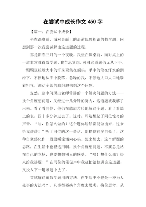在尝试中成长作文450字.docx