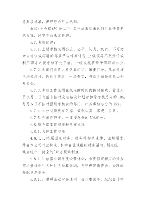 财务部绩效考核方案.docx