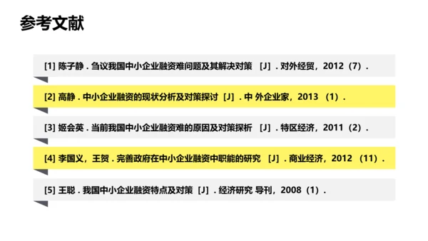 简约风黄色会计专业校园答辩PPT