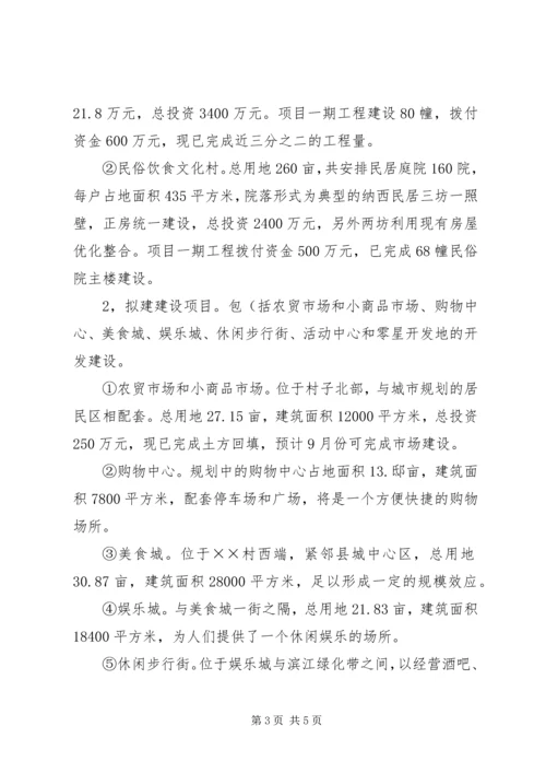 村建设社会主义新农村规划建设情况.docx