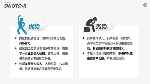 高端商务风企业年终工作总结计划PPT模板