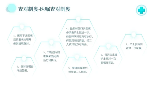 水绿色简约风医疗病房管理制度培训PPT模板