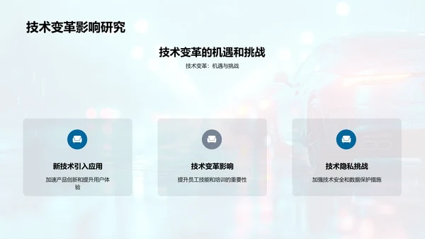 汽车业年中市场总结PPT模板