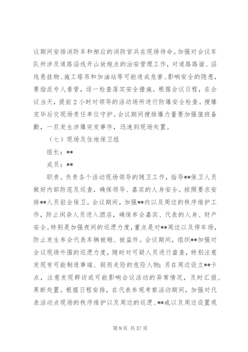 某市大型会议安全保卫工作方案.docx