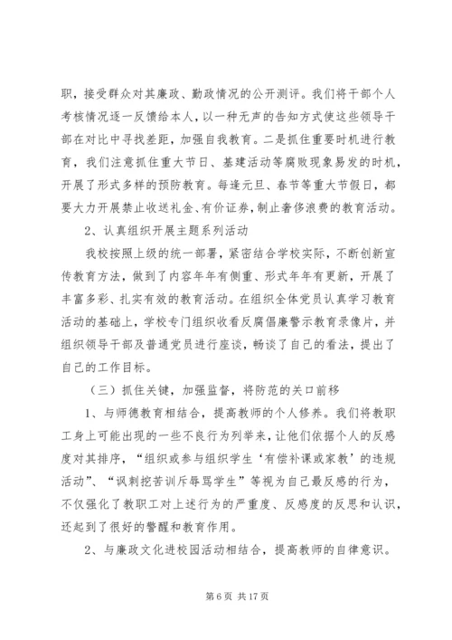 第一篇：党廉建设自查报告XX工程系党风廉政建设自查报告.docx