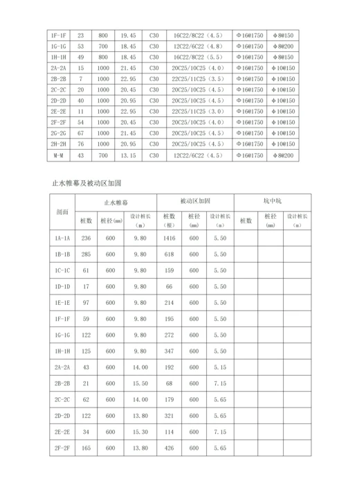 基坑排桩支护及开挖综合施工专题方案.docx