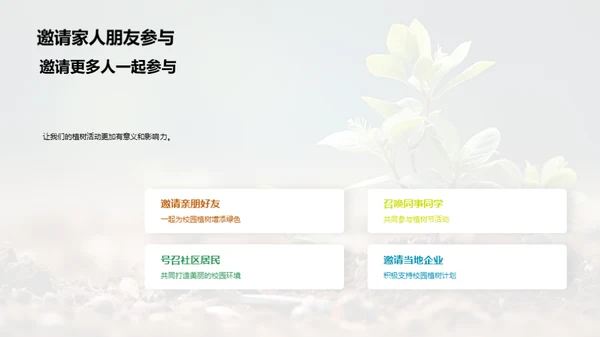 校园绿化：植树行动