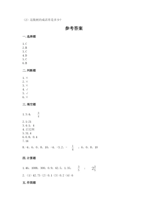 肇州县六年级下册数学期末测试卷（研优卷）.docx