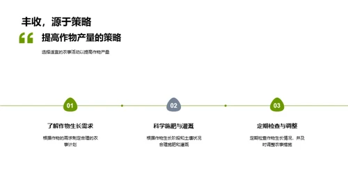 谷雨季节农业指南