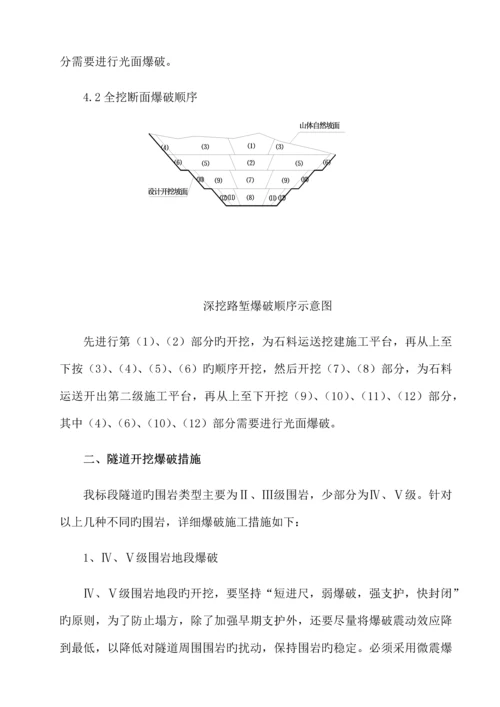 爆破安全专项施工方案.docx