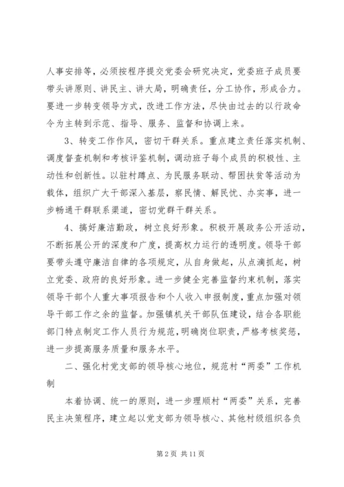 关于加强农村基层组织规范化建设的意见.docx