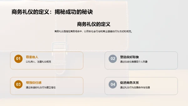 商务礼仪的团队力量