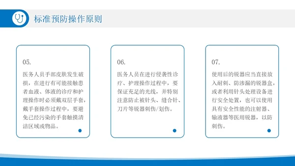 蓝色简约实拍风标准预防医疗会议宣传PPT模板