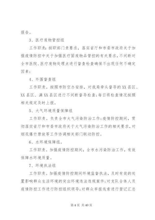 新型冠状病毒疫情防控方案.docx