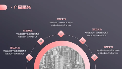 暗金商务轻奢工作汇报通用PPT模板