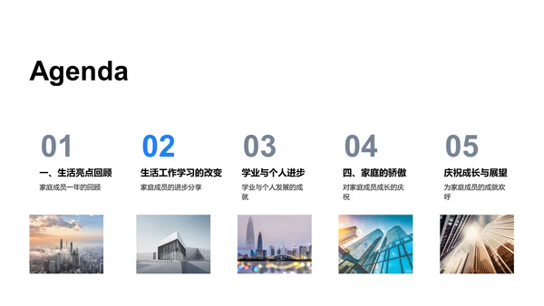 生日成长记PPT模板