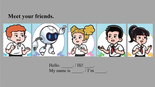 Welcome to school 第二课时 课件(共31张PPT)