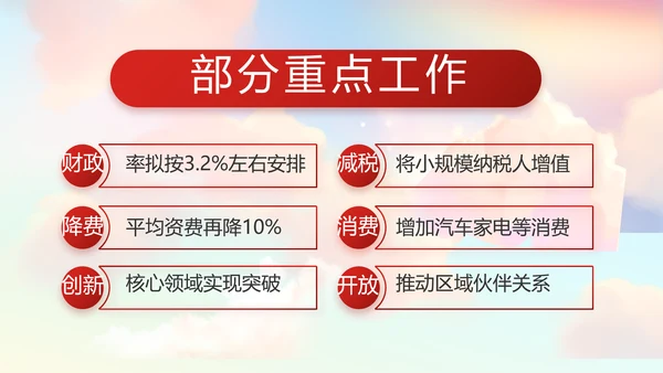 大气党建党支部工作总结汇报PPT党课
