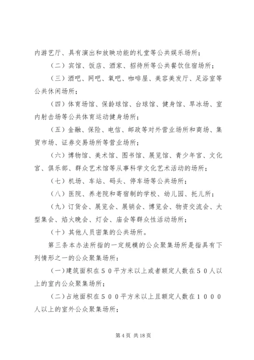 公众聚集场所消防安全提示精编.docx