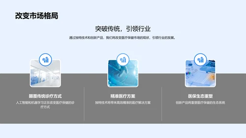 医疗创新竞赛路演PPT模板