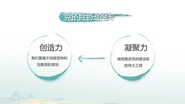 中国风党建党风廉政建设文化PPT