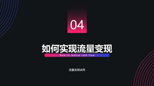 潮流渐变职业技能培训互联网运营PPT套装