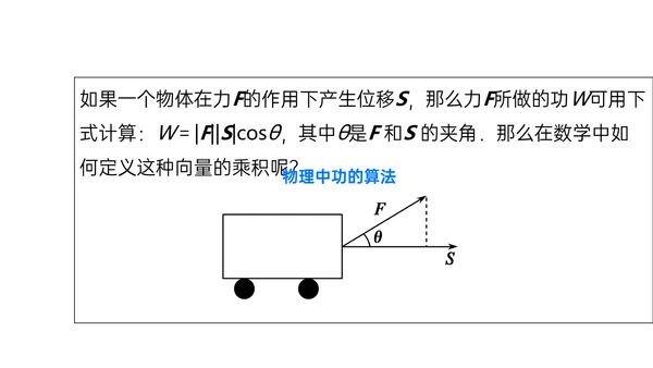 初高中数学平面向量数量积PPT教学课件