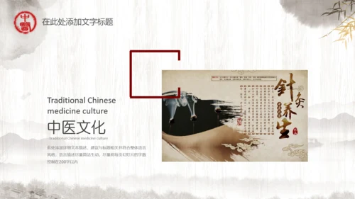 传统中医学中医院中医文化中草药PPT模板