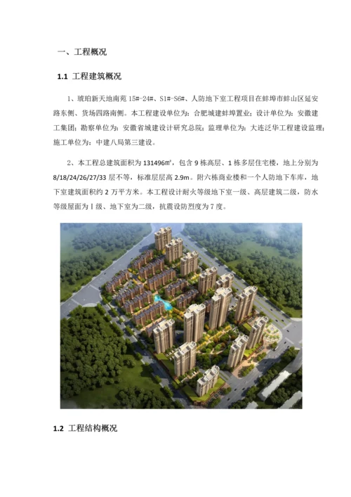 建筑工程综合项目工程地下室综合项目施工专项方案.docx