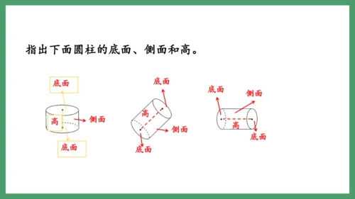 新人教版数学六年级下册3.1.1 圆柱的认识及展开图课件