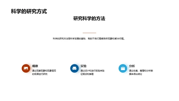 科学在生活中的应用