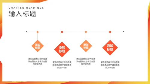 黄色简约风年终工作总结汇报PPT模板