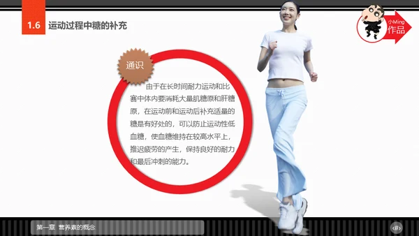 运动营养学通用PPT模板